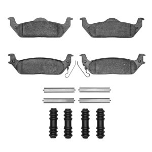Ford F-150 Brake Pads - Rear - R1 Concepts - Ceramic - `04-`11